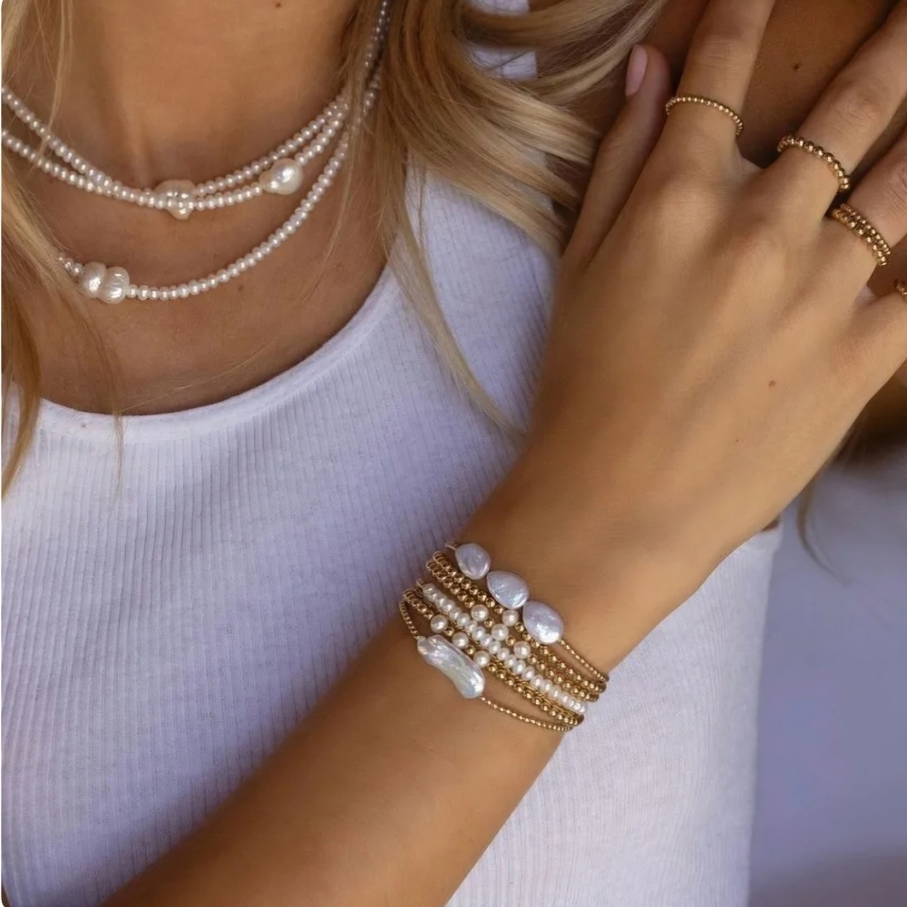 Freshwater Pearl Bracelet Set - Picture 16 of 17